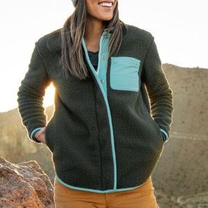 Title Nine Annapurna Reversible Fleece Jacket - Size Medium